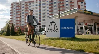 Мережа «ОККО» встановила веломійки ще на 17 АЗК
