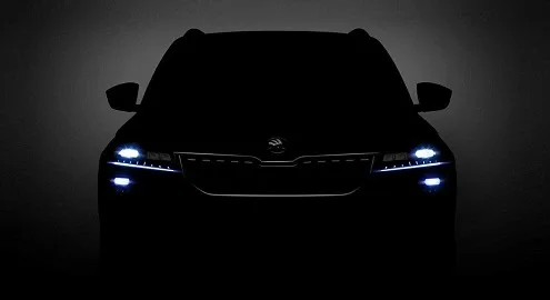 Skoda продолжает понемногу рассекречивать новый кроссовер