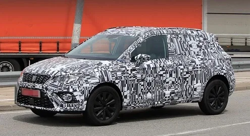 Кроссовер Seat Arona замечен на тестах