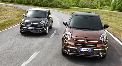 Микровэн Fiat 500L слегка обновился