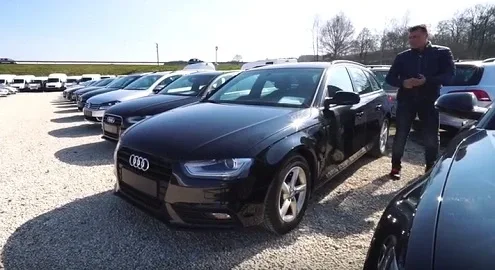 Choosing an Audi A4 in Germany