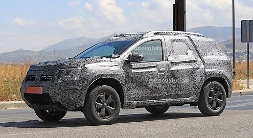 Новый Renault Duster замечен на тестах в Испании