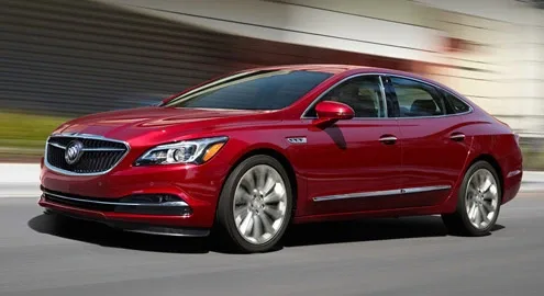 Buick LaCross отримав оновлену гібридну версію