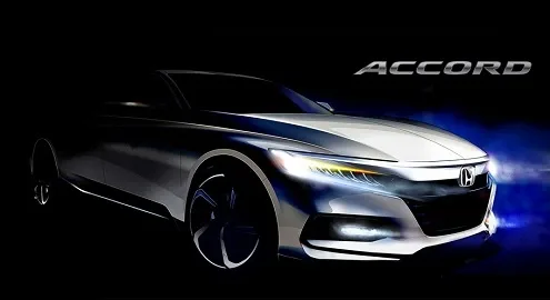 Honda анонсировала выход нового поколения седана Accord