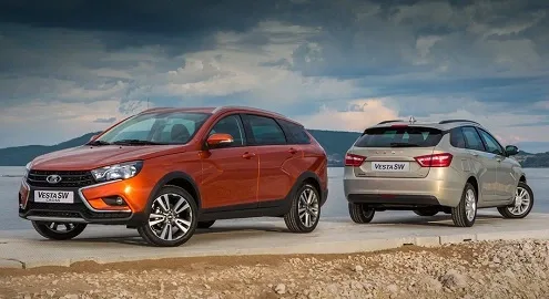 Lada Vesta received a station wagon body and an off-road version