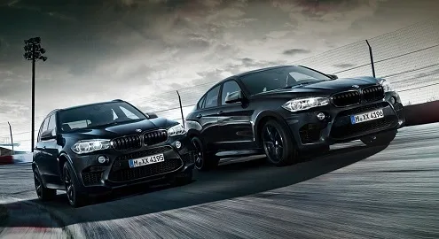 Кросоверам BMW X5 M та X6 M додали «вогненно-чорні» версії