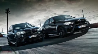 Кросоверам BMW X5 M та X6 M додали «вогненно-чорні» версії