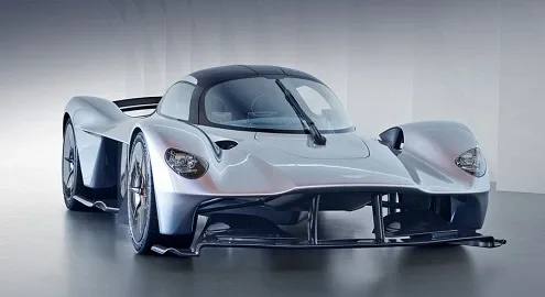 Розкрита зовнішність гіперкара Aston Martin Valkyrie