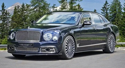 Mansory studio worked on the Bentley Mulsanne sedan