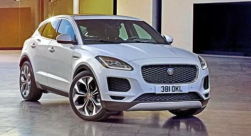 Кроссовер Jaguar E-Pace полностью рассекречен