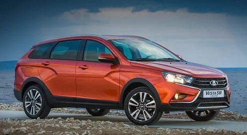Розсекречено інтер'єр універсала Lada Vesta SW Cross