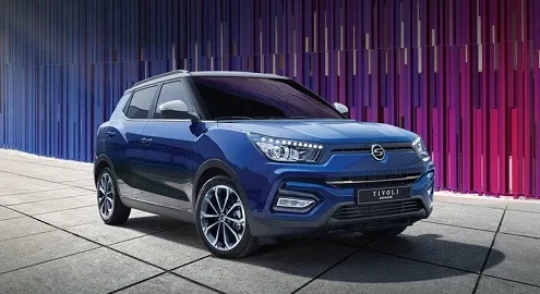 Кросовер SsangYong Tivoli трохи оновився