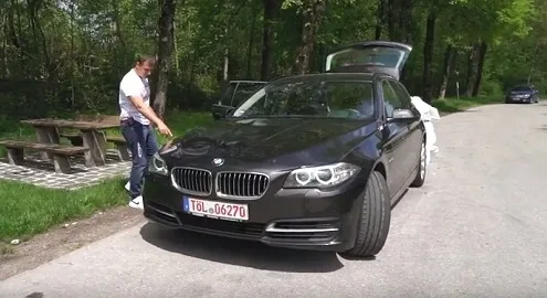 Choosing a diesel station wagon BMW 525d