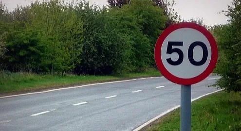 Speed limits in cities want to be reduced to 50 km/h