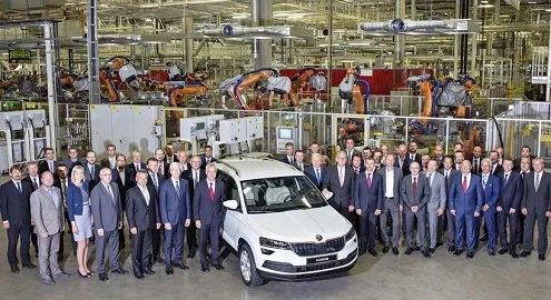 Production of the Skoda Karoq crossover has started