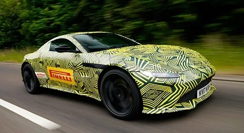 Новий Aston Martin Vantage помічений на тестах
