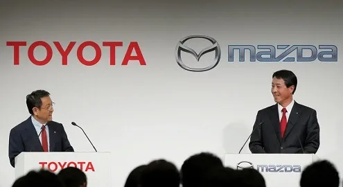 Mazda and Toyota announced the creation of an alliance