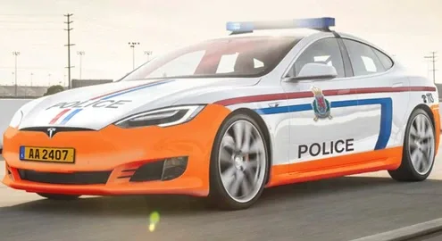 Luxembourg police will switch to Tesla electric cars