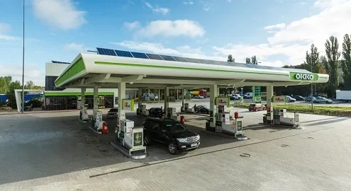 OKKO gas station chain will produce solar electricity