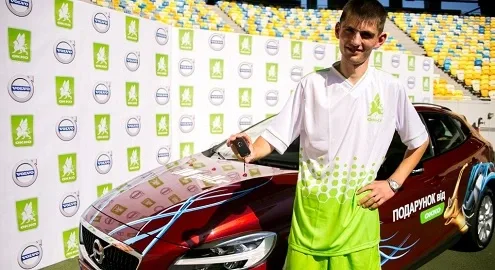 The 15th Volvo from OKKO went to the Kirovohrad region