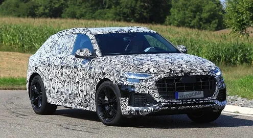 Кроссовер Audi SQ8 замечен на тестах