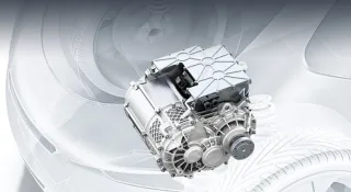 Bosch company developed a universal electric motor e-axle