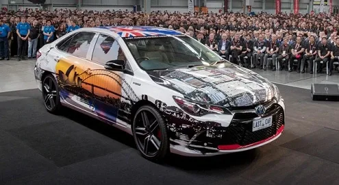Toyota свернула производство в Австралии