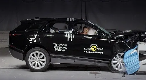 Range Rover Velar crossover passed Euro NCAP crash tests