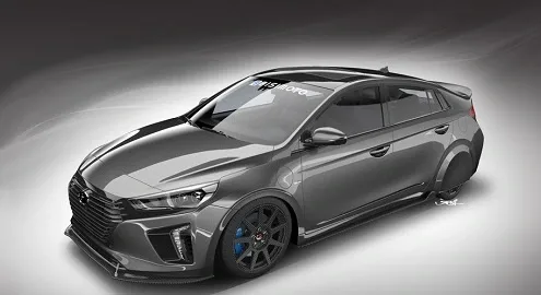 Шоу-кар Hyundai HyperEconiq Ioniq здивує економічністю