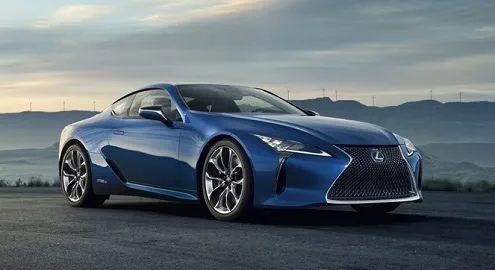 Lexus engineers created a special paint