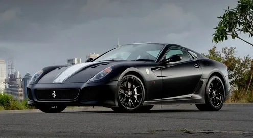 An exclusive Ferrari was stolen in Kyiv