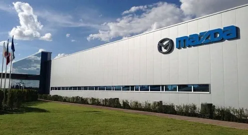 Mazda has started construction of a new plant in Russia