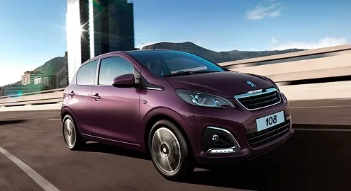 Peugeot 108 hatchback is already on its way to Ukraine