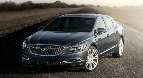 Buick LaCrosse sedan received the top Avenir version