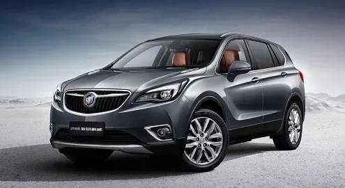 The Buick Envision crossover has undergone a restyling