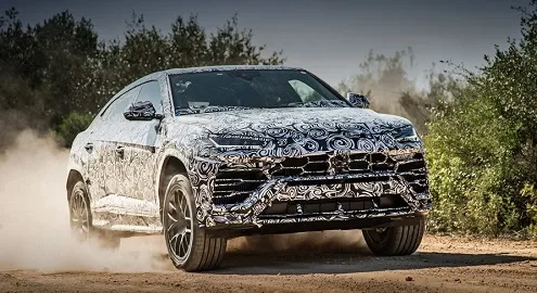 Lamborghini продолжает подогревать интерес к кроссоверу Urus