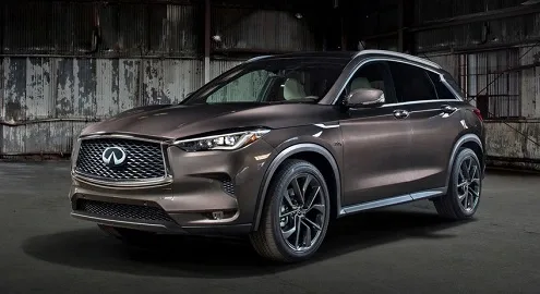 The exterior of the new Infiniti QX50 has been declassified