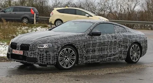 BMW 8 Series нового поколения замечен на тестах