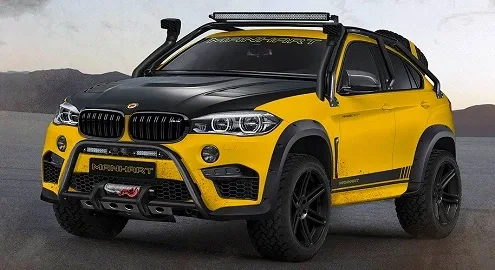 Кроссовер BMW X6 M превратили в суровый внедорожник