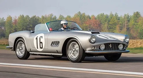 A rare Ferrari sold for almost 18 million dollars