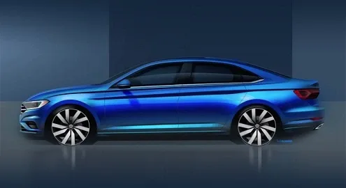 Новое поколение седана Volkswagen Jetta дебютирует в январе