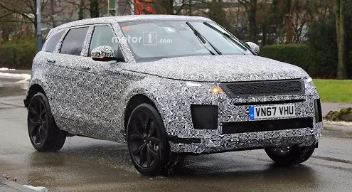 Новый Range Rover Evoque выехал на тесты