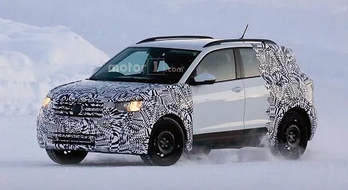 Volkswagen is testing a new crossover