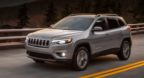 The Jeep Cherokee crossover has undergone a facelift