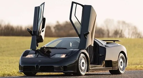 Exclusive Bugatti EB110 GT supercar to be auctioned