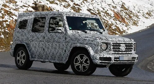 New Mercedes-Benz G-Class debuts in Detroit