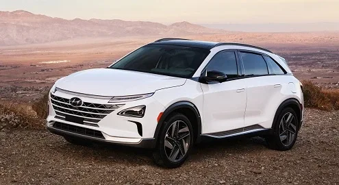 Hydrogen crossover Hyundai Nexo debuted in Las Vegas