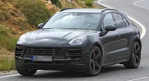 Updated Porsche Macan hit the road for testing