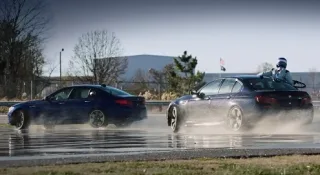 BMW M5 проїхав у постійному заносі 374 км