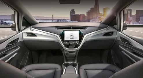 General Motors will show a show car without a steering wheel in Detroit